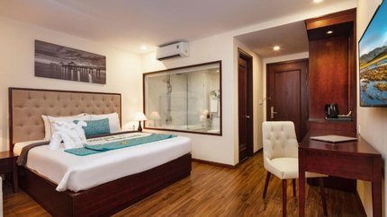 Phòng có đầy đủ tiện nghi