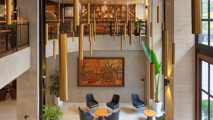 Không gian chờ khách sạn