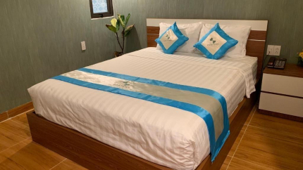 Phòng Deluxe Twin with View tại Fortuna Hotel