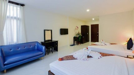 Không gian phòng rộng lớn