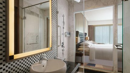 Phòng với đầy đủ tiện ích