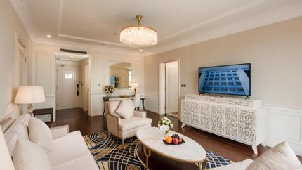 Không gian phòng khách ấm cúng