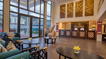 Khu vực sảnh khách sạn