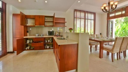 Villa có nhiều không gian với đầy đủ tiện ích