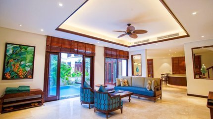 Villa được thiết kế sang trọng