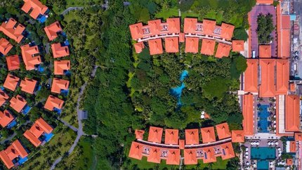 Furama Resort Đà Nẵng nhìn từ trên cao
