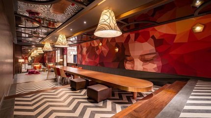 Không gian sảnh thiết kế độc đáo