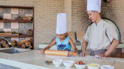 Trải nghiệm hoạt dộng nấu ăn