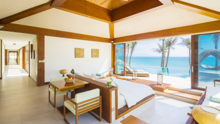 Four Bedroom Beach Front Pool Villa