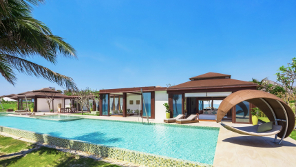Four Bedroom Beach Front Pool Villa