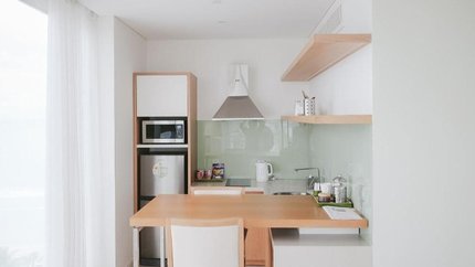 Khu vực tiếp khách và ăn uống riêng tư