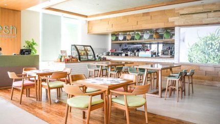 Nhà hàng Fresh sang trọng, đẹp mắt