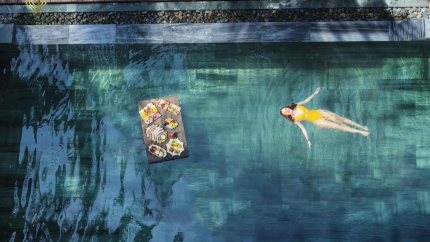 Hồ bơi tại resort