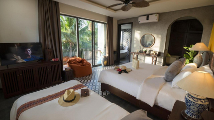 Hai giường đơn thoải mái