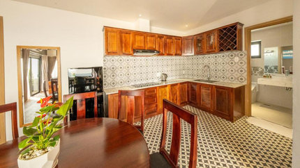 Phòng Bếp Apartment With Two Bedrooms