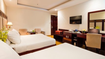 Không gian phòng rộng rãi