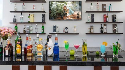 Quầy bar tại khách sạn