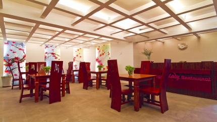 Khu vực nhà hàng Khách sạn Giai Điệu - Melody Đà Lạt