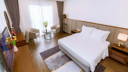 Phòng Deluxe King Pool