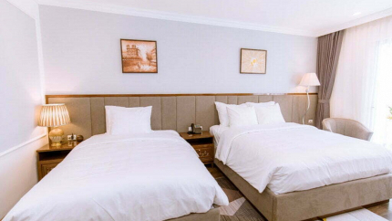 Phòng Deluxe Twin Pool