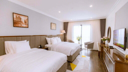 Phòng Deluxe Twin Pool