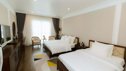 Phòng Deluxe Twin Pool