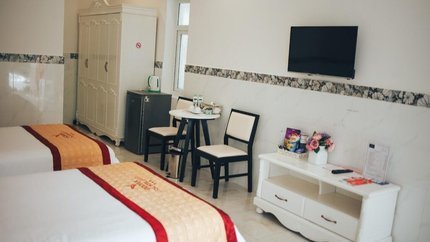 Phòng đầy đủ tiện nghi, các đồ dùng cần thiết