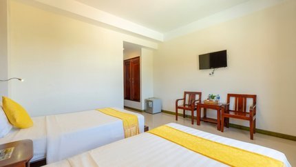 Phòng đáp ứng được nhu cầu thiết yếu của du khách