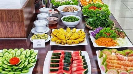 Buffet hoa quả