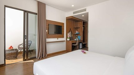 Ban công hướng thành phố siêu đỉnh