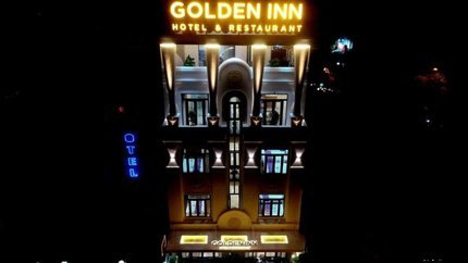 Toàn cảnh về đêm của Golden Inn Hotel Huế