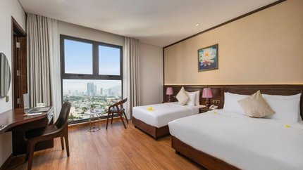 Căn phòng với không gian vô cùng rộng rãi