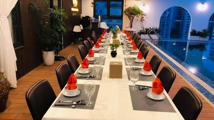 Nhà hàng với thiết kế sang trọng