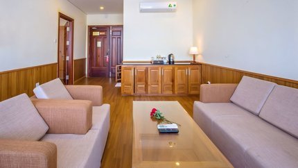 Không gian phòng khách riêng biệt