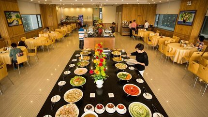 Quầy buffet của nhà hàng