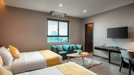 Phòng Family Quadruple tại Golden Season Hotel 3* Ninh Bình