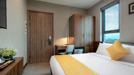 Phòng Deluxe tại khách sạn Ninh Bình Golden Season 3*