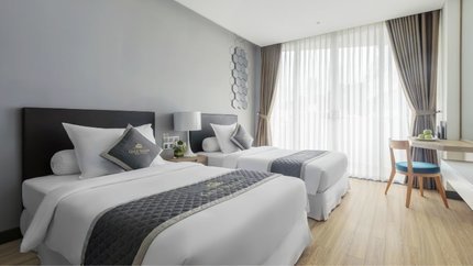Phòng có lựa chọn 2 giường đôi