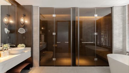 Không gian phòng tắm