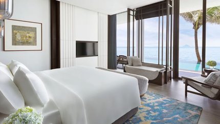 Phòng ngủ với tầm nhìn hướng biển