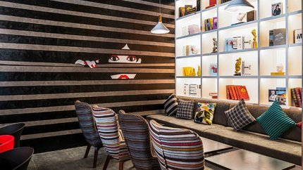 Khu vực sảnh được trang trí đẹp mắt