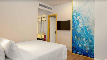 Nội thất bố trí màu sắc hài hòa