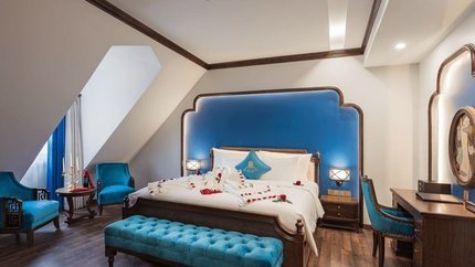 Cấu trúc khối ở cửa sổ tạo ấn tượng cho du khách