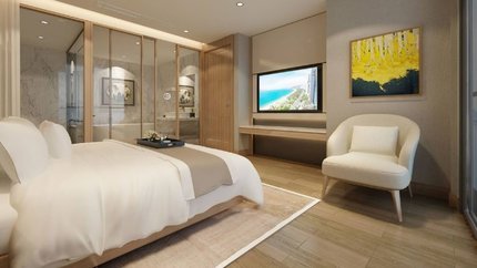 Căn phòng với không gian sang trọng