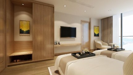 Căn phòng với thiết kế mới lạ