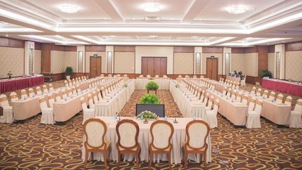 Không gian phòng họp, sự kiện rộng rãi