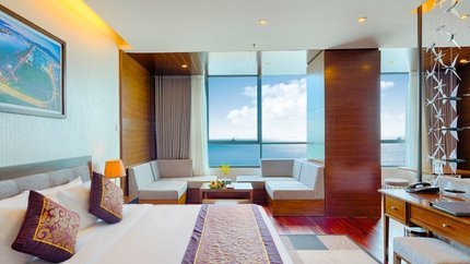 Căn phòng rộng rãi, thiết kế đặc biệt