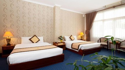 Không gian phòng rất rộng, nội thất sang trọng