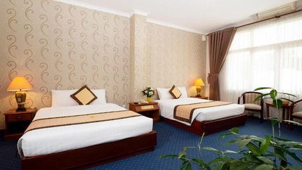 Diện tích rộng, gian phòng thông thoáng