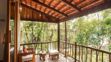 Ban công rộng rãi thoáng mát